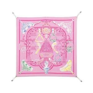 HERMES Pink Scarf